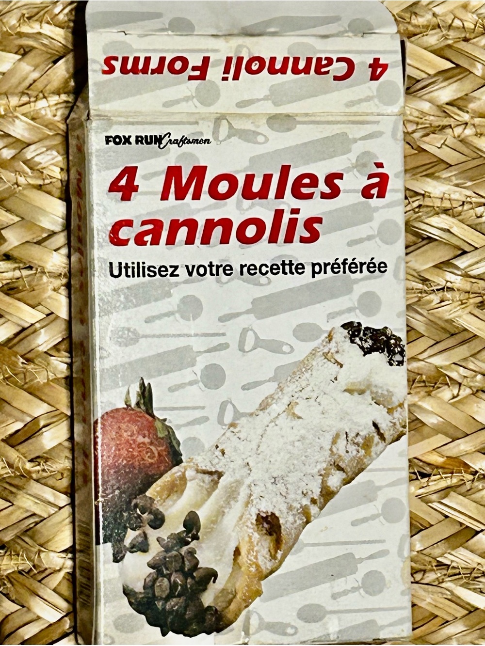Set up for cannoli forms nib